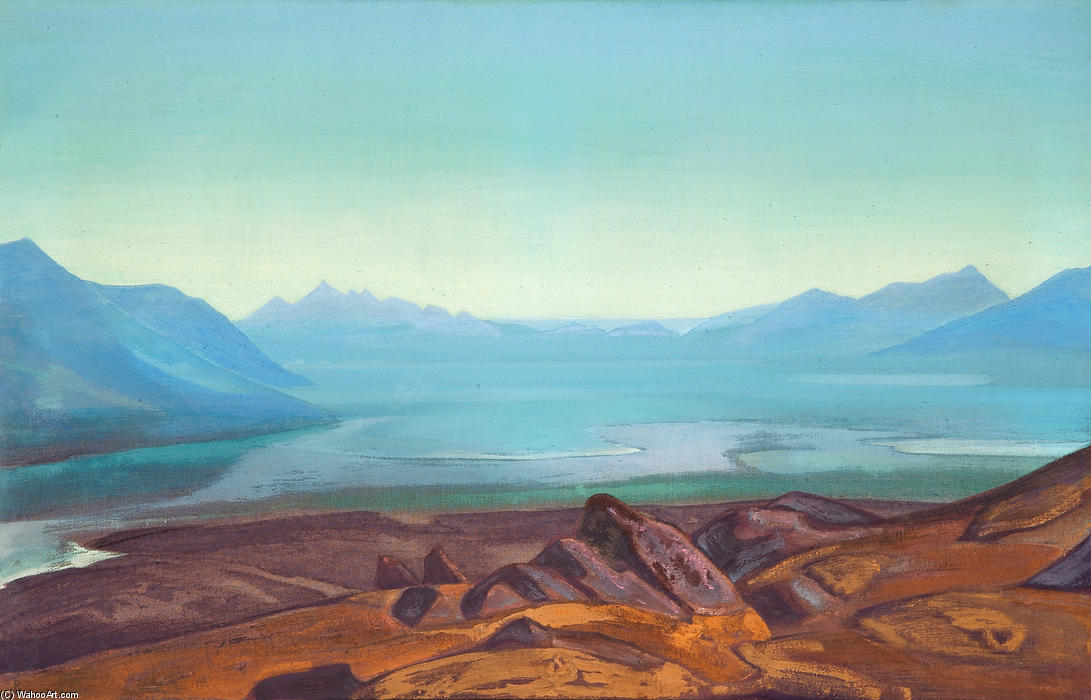 Wikioo.org - The Encyclopedia of Fine Arts - Painting, Artwork by Nicholas Roerich - Dogra Yumtso