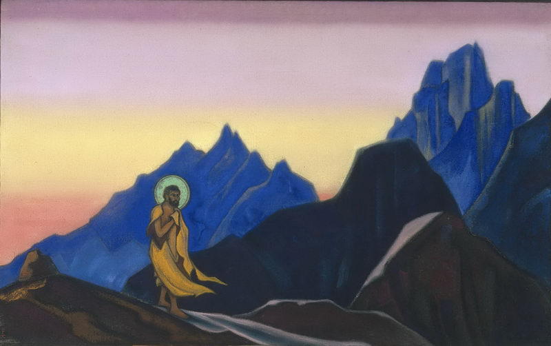 Wikioo.org - The Encyclopedia of Fine Arts - Painting, Artwork by Nicholas Roerich - Bhagavan
