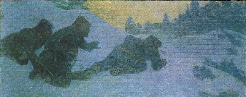 Wikioo.org - The Encyclopedia of Fine Arts - Painting, Artwork by Nicholas Roerich - Spies