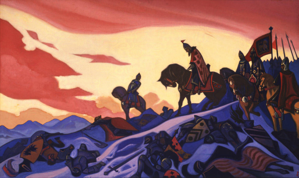 Wikioo.org – L'Enciclopedia delle Belle Arti - Pittura, Opere di Nicholas Roerich - Alexander Nevsky