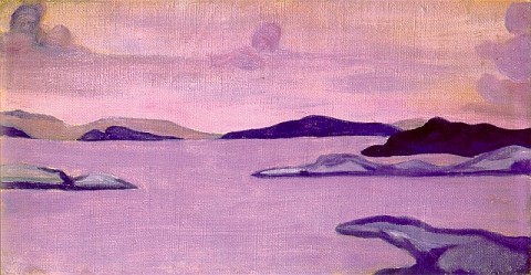 WikiOO.org - Encyclopedia of Fine Arts - Maalaus, taideteos Nicholas Roerich - Island