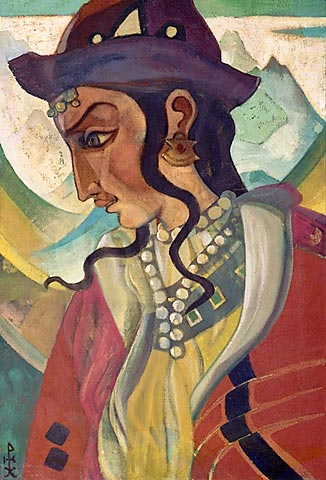 Wikioo.org - สารานุกรมวิจิตรศิลป์ - จิตรกรรม Nicholas Roerich - Atlant