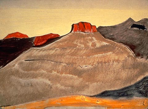 WikiOO.org - Encyclopedia of Fine Arts - Maľba, Artwork Nicholas Roerich - Santa-Fe