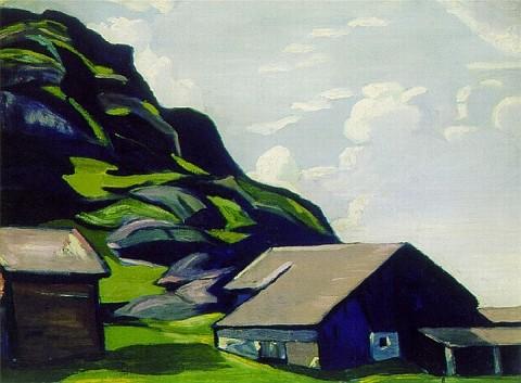 Wikioo.org - The Encyclopedia of Fine Arts - Painting, Artwork by Nicholas Roerich - Mountain Luton