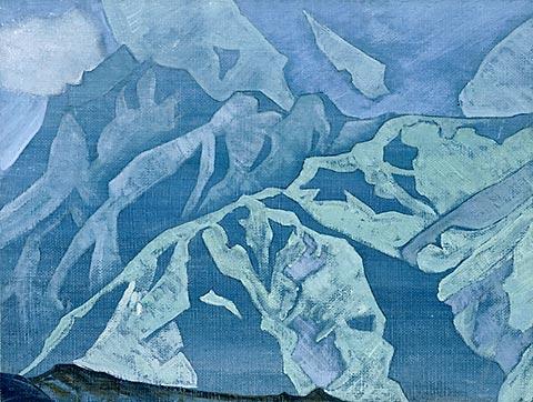 Wikioo.org - The Encyclopedia of Fine Arts - Painting, Artwork by Nicholas Roerich - On Falut