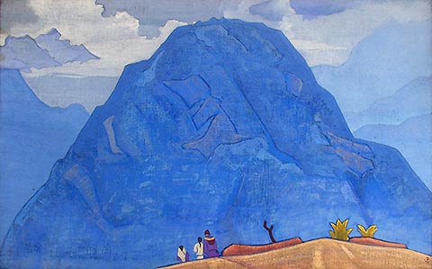 WikiOO.org – 美術百科全書 - 繪畫，作品 Nicholas Roerich - Tashiding