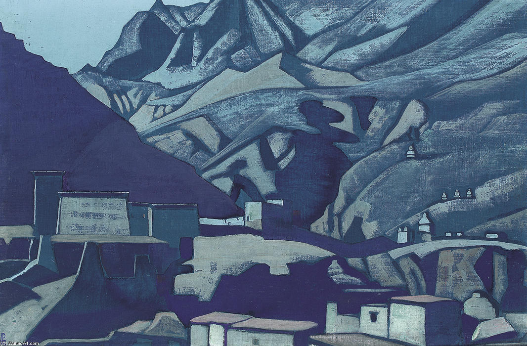 Wikioo.org - The Encyclopedia of Fine Arts - Painting, Artwork by Nicholas Roerich - Sanctuaries and Citadels