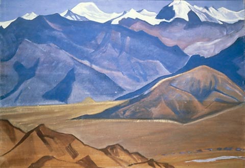 Wikioo.org - The Encyclopedia of Fine Arts - Painting, Artwork by Nicholas Roerich - Sanctuaries and Citadels