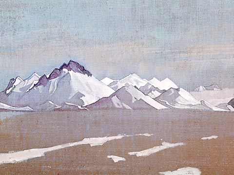WikiOO.org - אנציקלופדיה לאמנויות יפות - ציור, יצירות אמנות Nicholas Roerich - Karakoram
