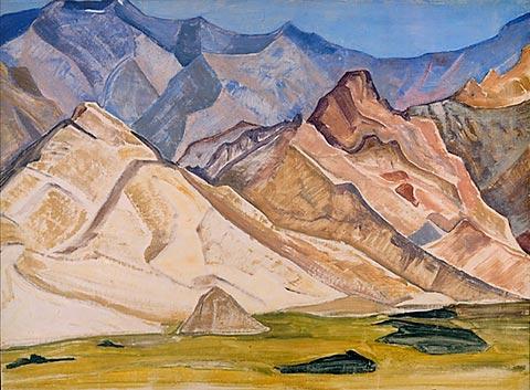Wikioo.org - The Encyclopedia of Fine Arts - Painting, Artwork by Nicholas Roerich - Ladakh