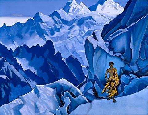Wikioo.org – La Enciclopedia de las Bellas Artes - Pintura, Obras de arte de Nicholas Roerich - El recipiente unspilling