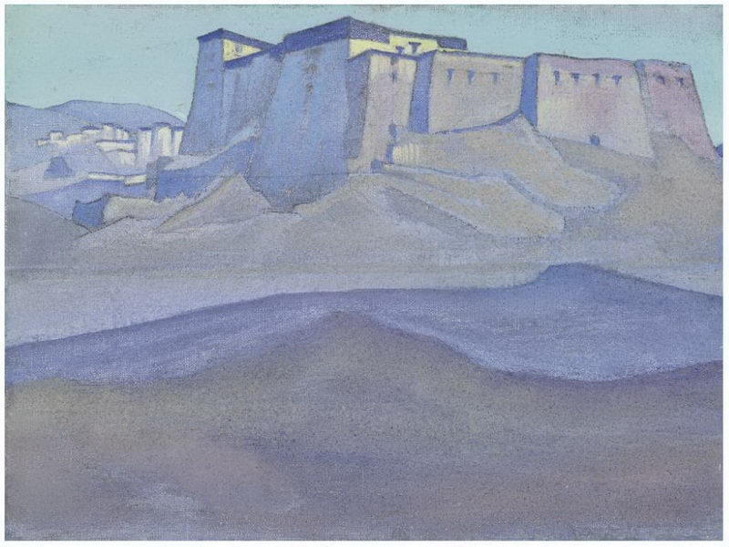 Wikioo.org - The Encyclopedia of Fine Arts - Painting, Artwork by Nicholas Roerich - Dzong