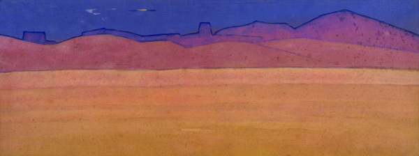 Wikioo.org - Bách khoa toàn thư về mỹ thuật - Vẽ tranh, Tác phẩm nghệ thuật Nicholas Roerich - Tempe-jal-tzen-baykin (City of mobster Ja Lama)