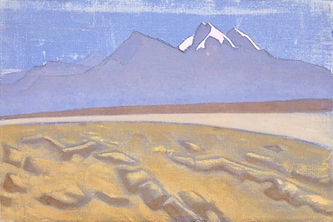 WikiOO.org - אנציקלופדיה לאמנויות יפות - ציור, יצירות אמנות Nicholas Roerich - Trans-Himalayas