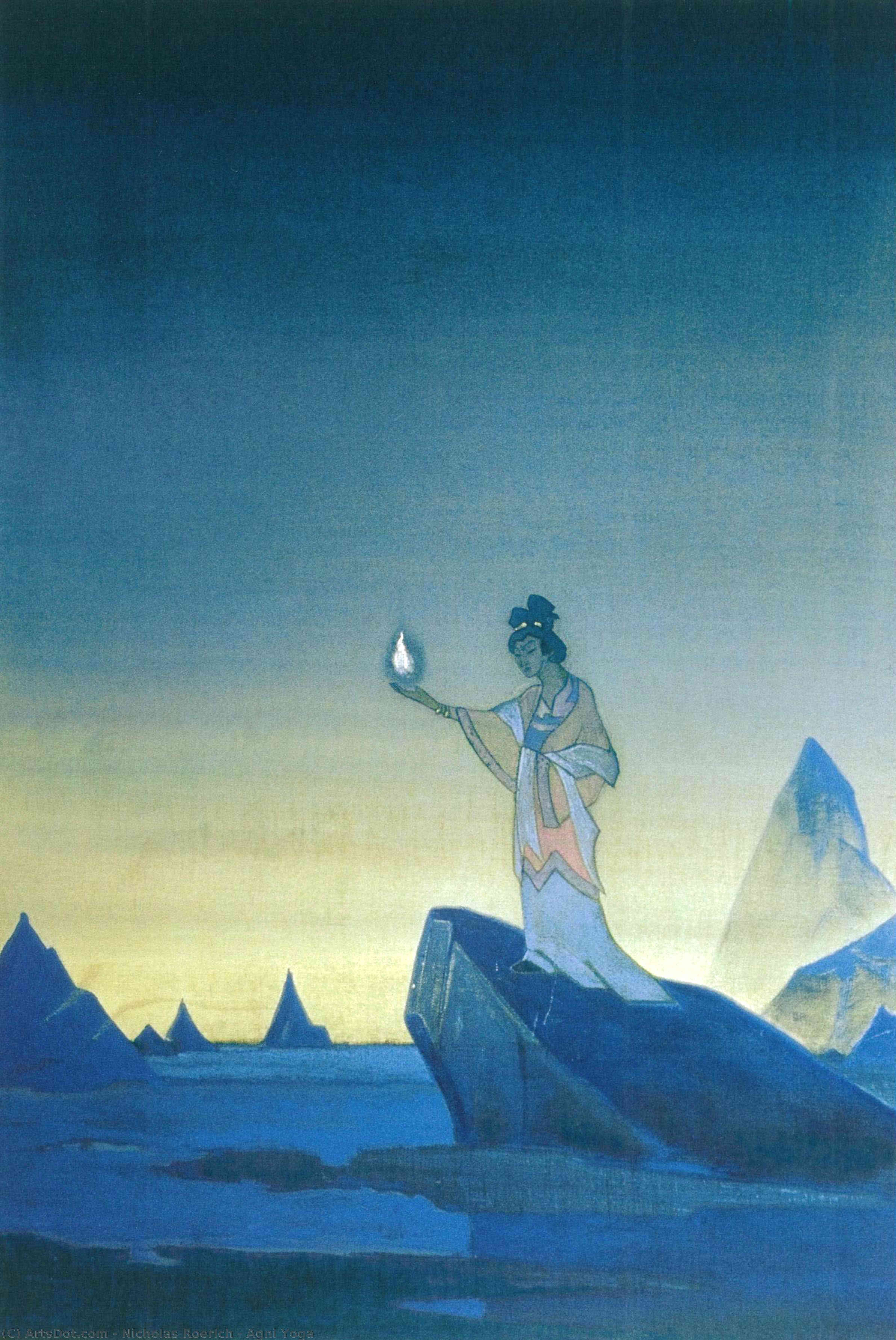 Wikioo.org - Bách khoa toàn thư về mỹ thuật - Vẽ tranh, Tác phẩm nghệ thuật Nicholas Roerich - Agni Yoga