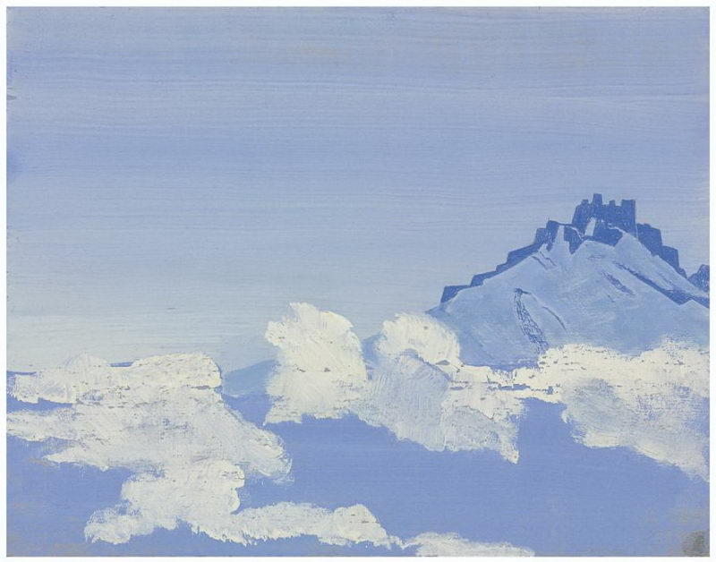 Wikioo.org - The Encyclopedia of Fine Arts - Painting, Artwork by Nicholas Roerich - Castles of King Gesar