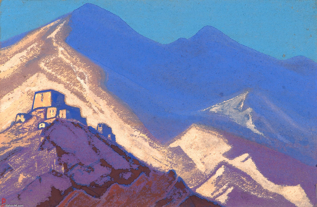 WikiOO.org - Encyclopedia of Fine Arts - Maalaus, taideteos Nicholas Roerich - Tibet