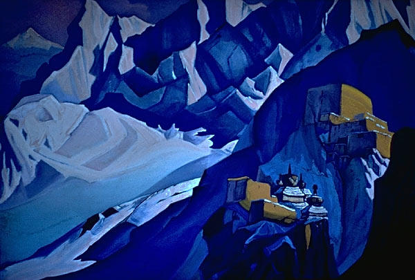 Wikioo.org - The Encyclopedia of Fine Arts - Painting, Artwork by Nicholas Roerich - Eagle's nest