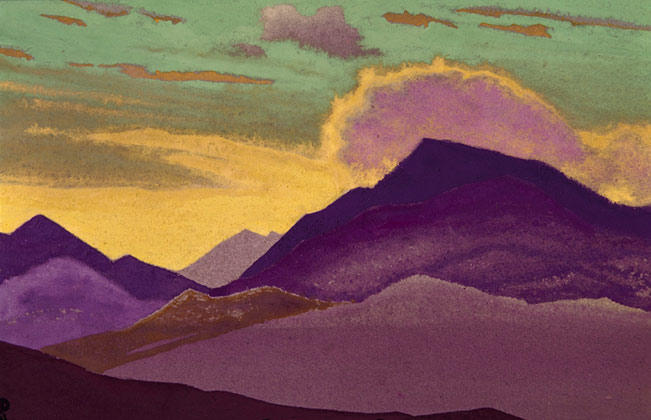 Wikioo.org - The Encyclopedia of Fine Arts - Painting, Artwork by Nicholas Roerich - Lahaul