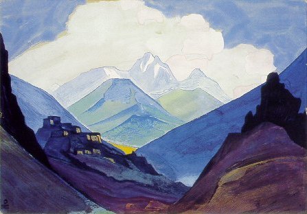 WikiOO.org - Encyclopedia of Fine Arts - Maľba, Artwork Nicholas Roerich - Chan-La. Nek.