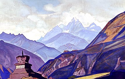 Wikioo.org - The Encyclopedia of Fine Arts - Painting, Artwork by Nicholas Roerich - Gumran