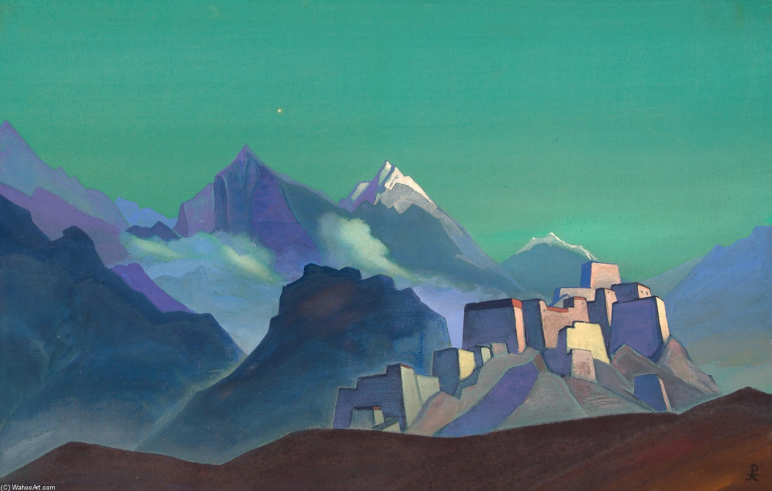 Wikioo.org - The Encyclopedia of Fine Arts - Painting, Artwork by Nicholas Roerich - Morning star
