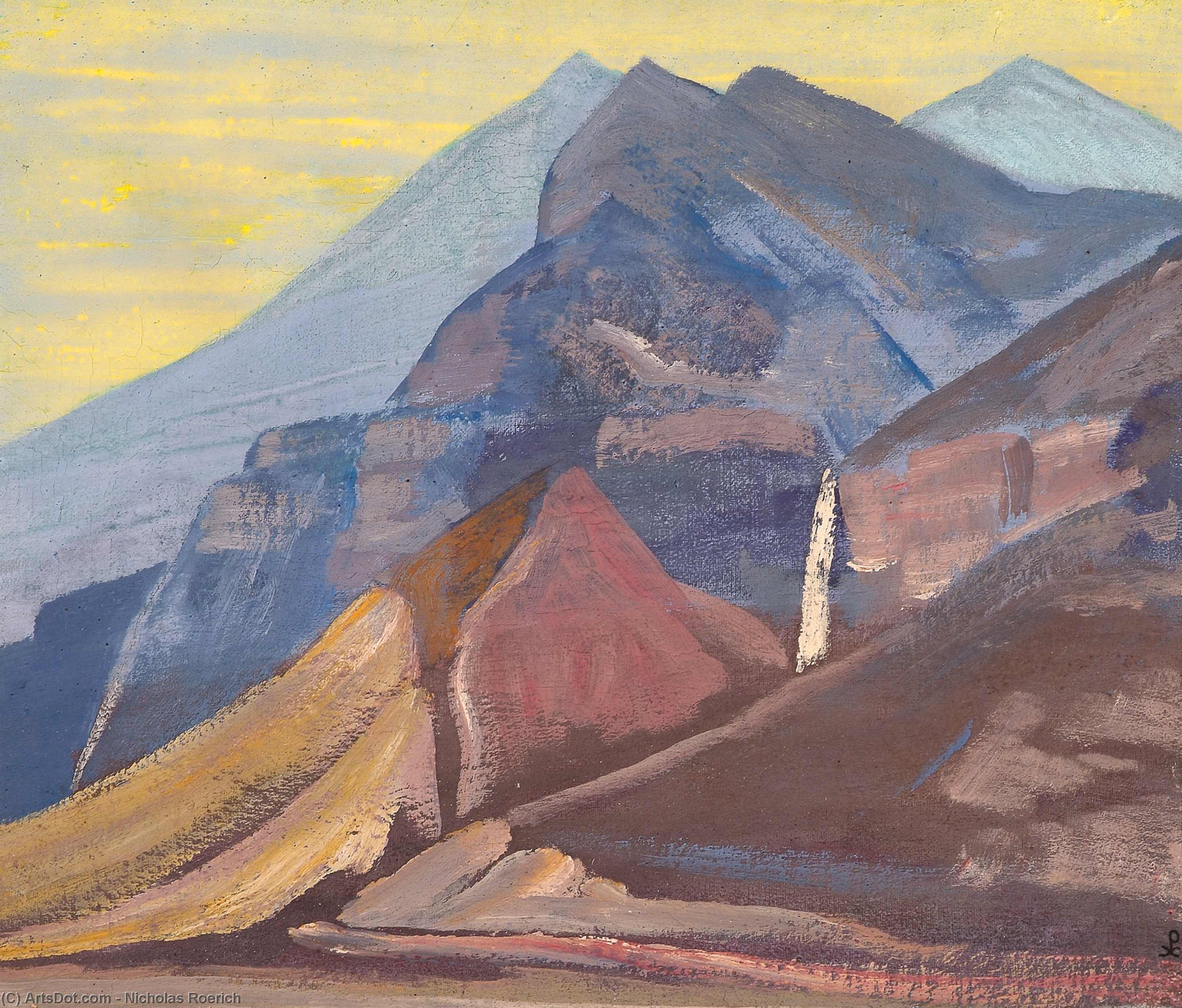 WikiOO.org - Encyclopedia of Fine Arts - Maľba, Artwork Nicholas Roerich - Palden Lhamo