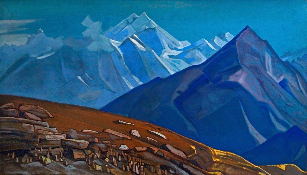 Wikioo.org - The Encyclopedia of Fine Arts - Painting, Artwork by Nicholas Roerich - Vyas Kund