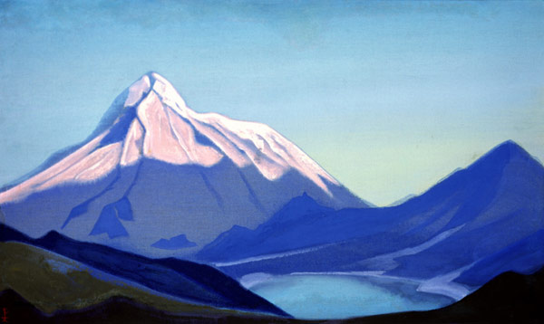 WikiOO.org - Encyclopedia of Fine Arts - Maľba, Artwork Nicholas Roerich - Tibet