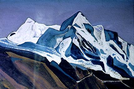 WikiOO.org - Енциклопедия за изящни изкуства - Живопис, Произведения на изкуството Nicholas Roerich - Tibet