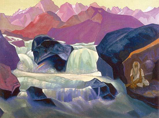 Wikioo.org – La Enciclopedia de las Bellas Artes - Pintura, Obras de arte de Nicholas Roerich - Santana