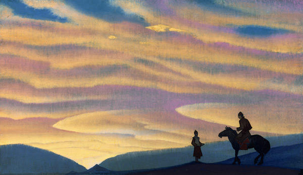 Wikioo.org - The Encyclopedia of Fine Arts - Painting, Artwork by Nicholas Roerich - Voice of Mongolia