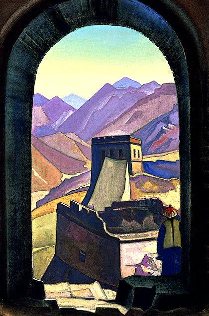 Wikioo.org - The Encyclopedia of Fine Arts - Painting, Artwork by Nicholas Roerich - Great Wall of China