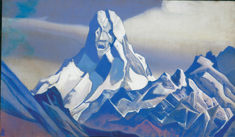 Wikioo.org - The Encyclopedia of Fine Arts - Painting, Artwork by Nicholas Roerich - Ice sphinx
