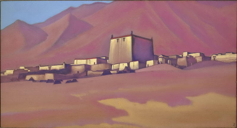 Wikioo.org - The Encyclopedia of Fine Arts - Painting, Artwork by Nicholas Roerich - Chatu Gompa