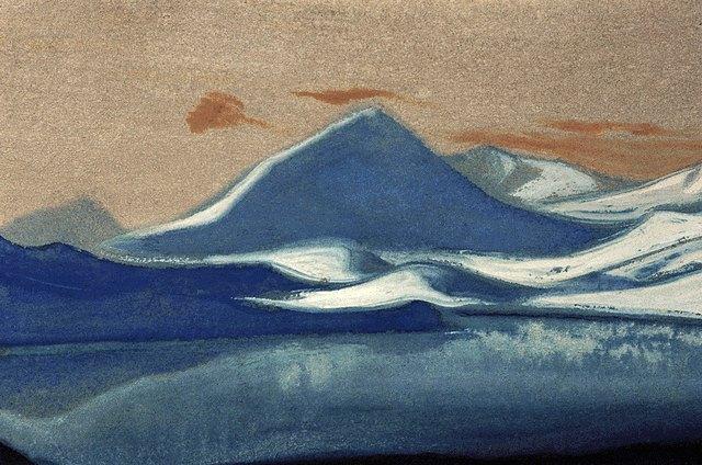 WikiOO.org - Encyclopedia of Fine Arts - Schilderen, Artwork Nicholas Roerich - Lahaul