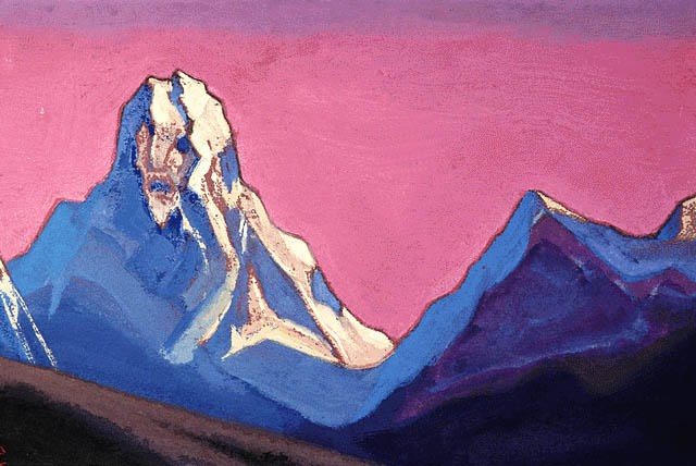 WikiOO.org - Енциклопедия за изящни изкуства - Живопис, Произведения на изкуството Nicholas Roerich - The giant