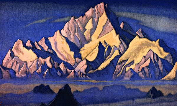 Wikioo.org – L'Enciclopedia delle Belle Arti - Pittura, Opere di Nicholas Roerich - residenza famigerato Re cesare