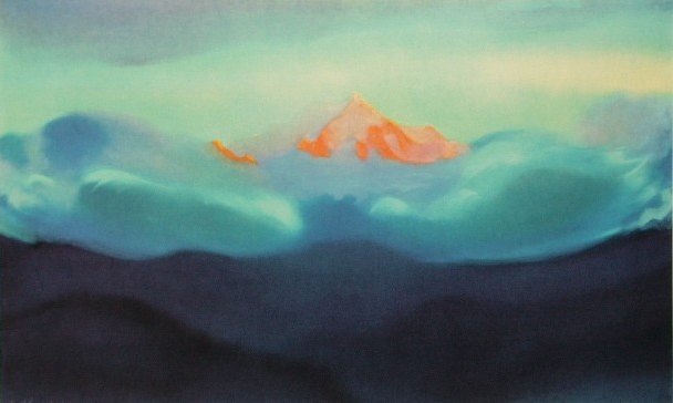 WikiOO.org - Güzel Sanatlar Ansiklopedisi - Resim, Resimler Nicholas Roerich - Kangchenjunga (14)