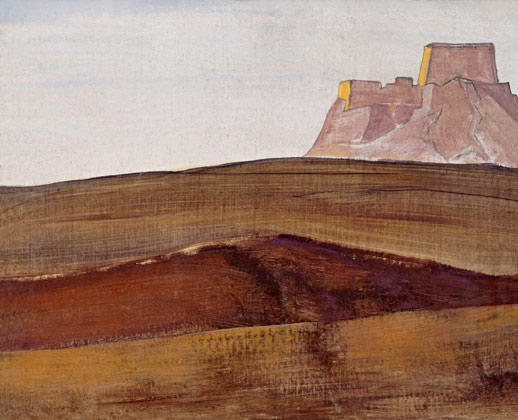 WikiOO.org - Encyclopedia of Fine Arts - Målning, konstverk Nicholas Roerich - Tarbagatai