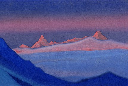 WikiOO.org - Енциклопедия за изящни изкуства - Живопис, Произведения на изкуството Nicholas Roerich - Thang La