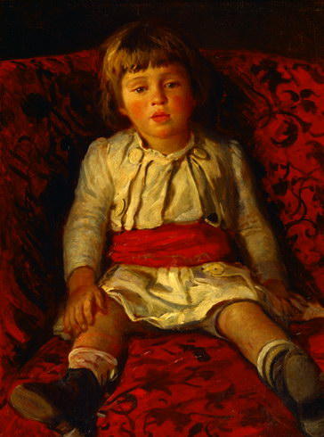 Wikioo.org - The Encyclopedia of Fine Arts - Painting, Artwork by Nikolai Ge - Portrait of Nikolay Ge, the Artist's Grandson