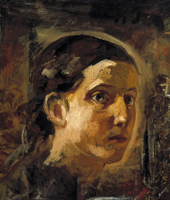 Wikioo.org - The Encyclopedia of Fine Arts - Painting, Artwork by Nikolai Ge - The head of John the Apostle