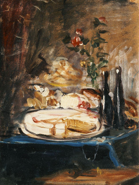 Wikioo.org - The Encyclopedia of Fine Arts - Painting, Artwork by Nikolaos Gyzis - Table with cake