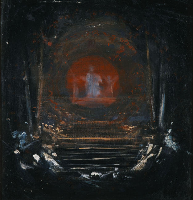 Wikioo.org - The Encyclopedia of Fine Arts - Painting, Artwork by Nikolaos Gyzis - Behold the Celestial Bridegroom