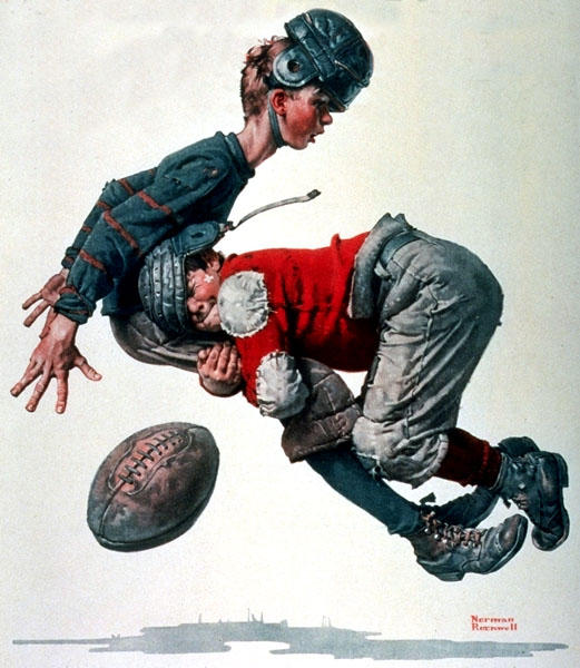 Wikioo.org - The Encyclopedia of Fine Arts - Painting, Artwork by Norman Rockwell - Clown