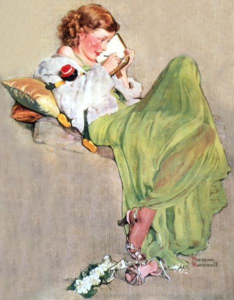 Wikioo.org - The Encyclopedia of Fine Arts - Painting, Artwork by Norman Rockwell - Diary