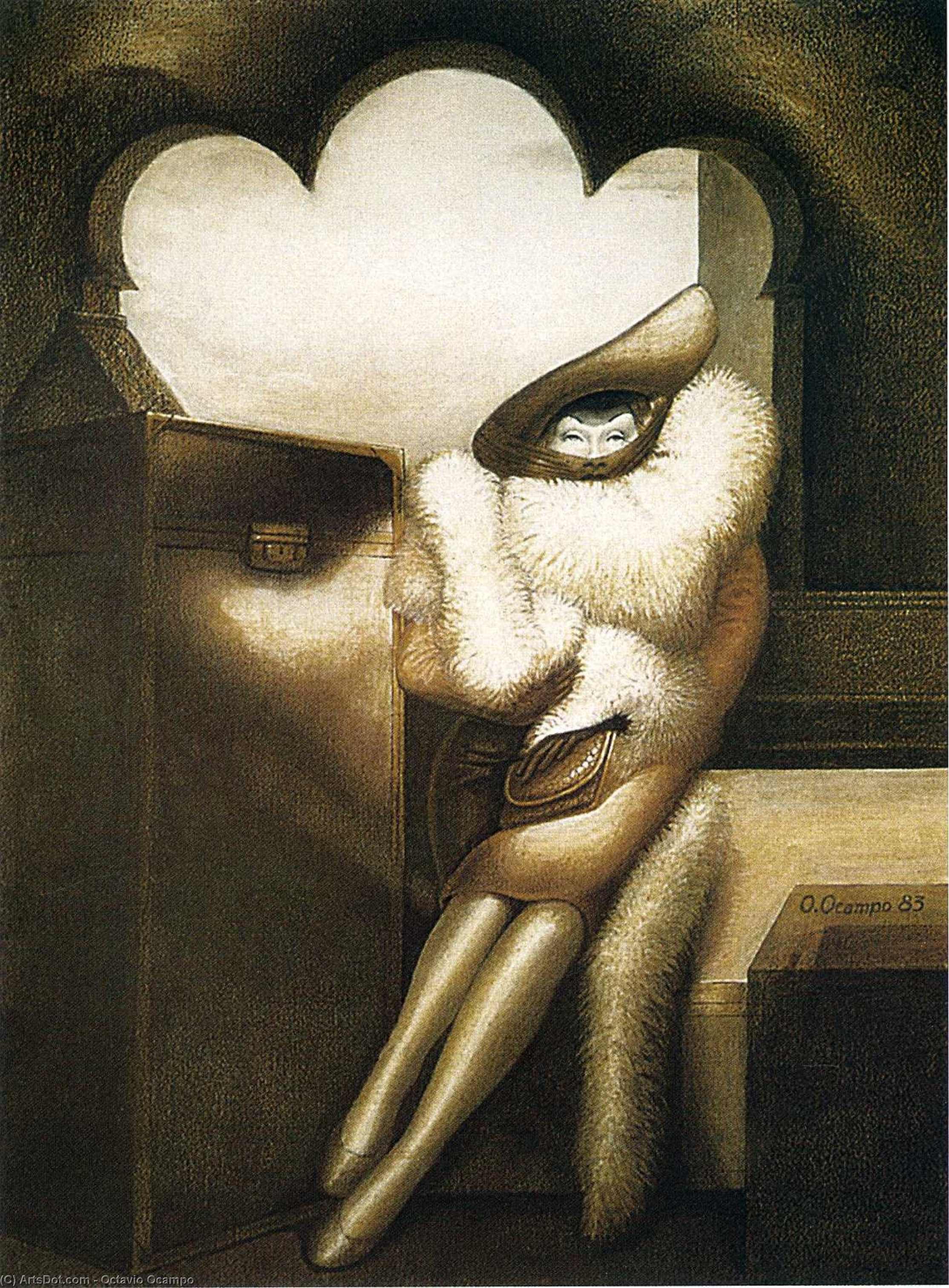 WikiOO.org - Encyclopedia of Fine Arts - Maleri, Artwork Octavio Ocampo - Marlena