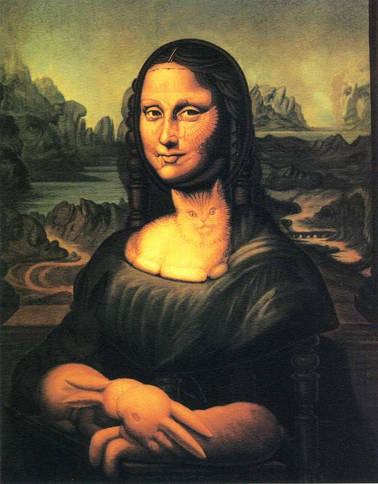 WikiOO.org - Enciclopédia das Belas Artes - Pintura, Arte por Octavio Ocampo - Mona Lisa's Chair