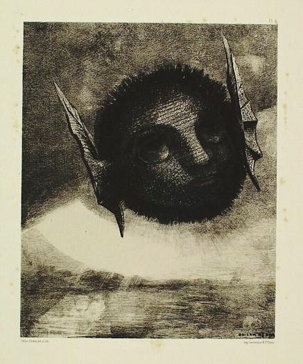 Wikioo.org - The Encyclopedia of Fine Arts - Painting, Artwork by Odilon Redon - Gnome